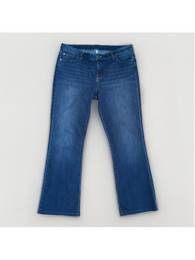 Vtg Jennifer Lopez JLO Curvy Bootcut Jeans - Size 14 ✨ 90s/Y2K